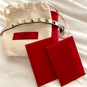 Valentino Leather Bracelet